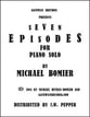 7 Episodes for Piano Solo piano sheet music cover